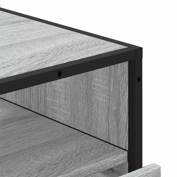 Schubladenschrank Grau Sonoma 70 cm