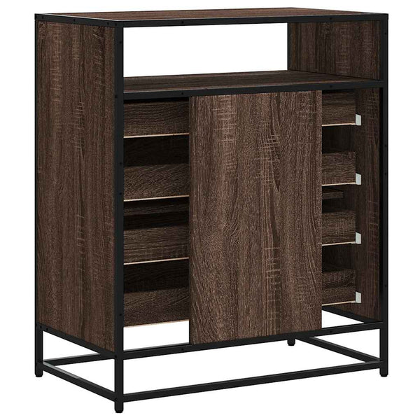 Schubladenschrank Braun Eichen-Optik