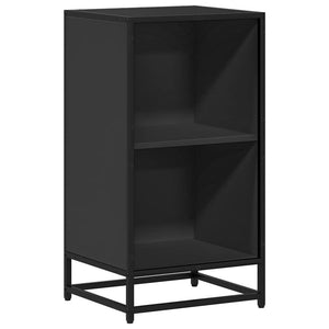 Schwarzes Bücherregal 40x35x76 cm