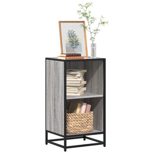 Bücherregal Grau Sonoma 40x35x76 cm