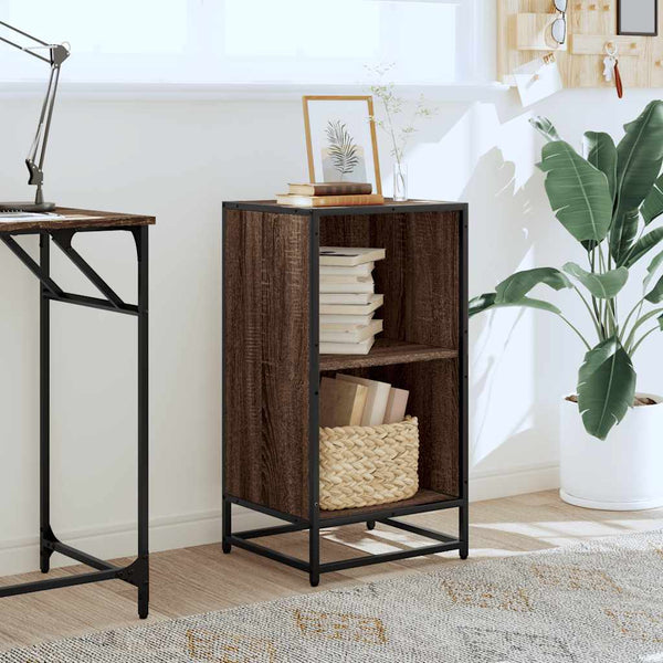 Bücherregal Braun Eichenoptik 76cm