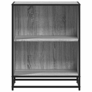 Bücherregal Grau Sonoma 60x35x76 cm