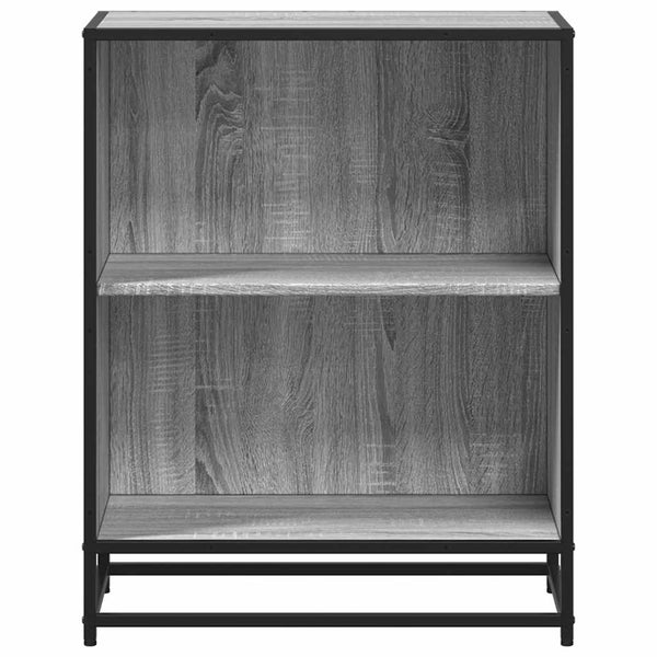 Bücherregal Grau Sonoma 60x35x76 cm