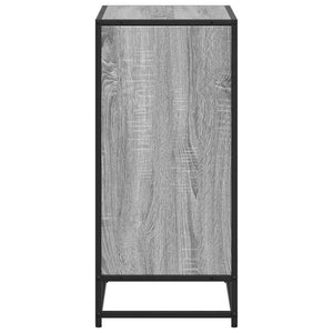 Bücherregal Grau Sonoma 60x35x76 cm