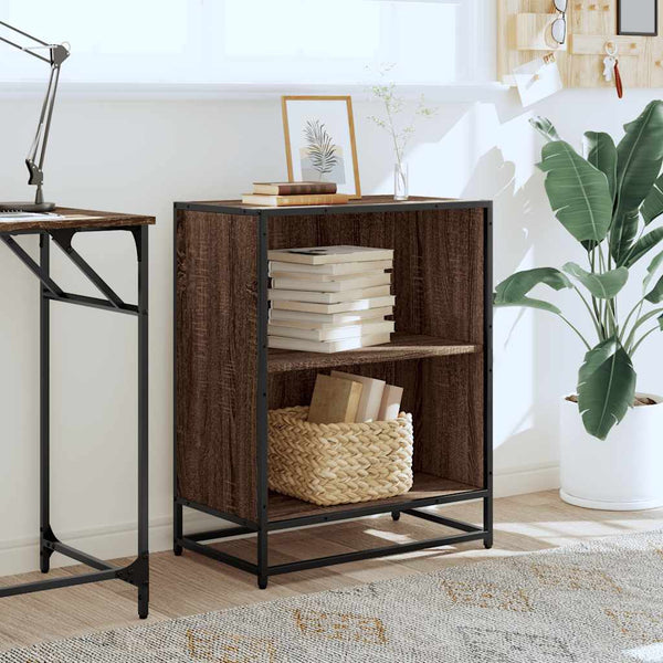 Bücherregal Braun Eichenoptik 60 cm