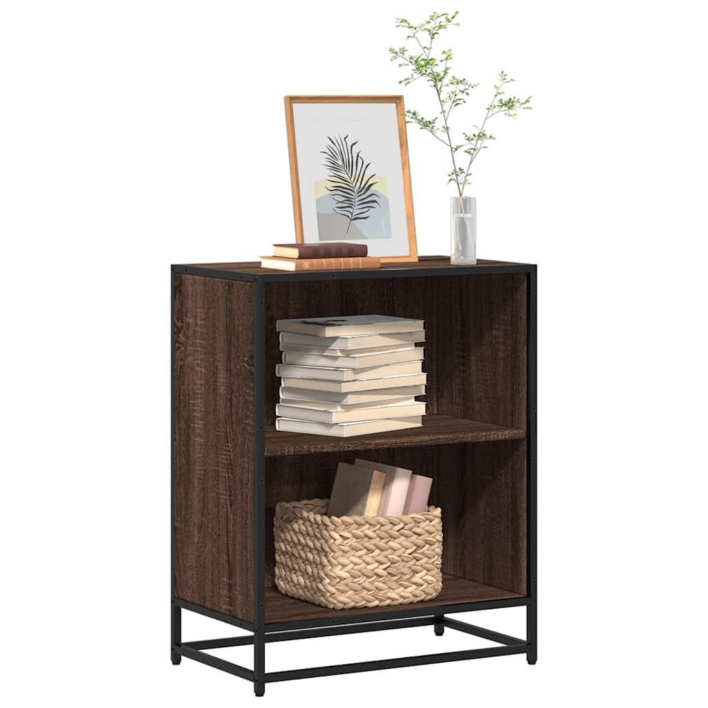 Bücherregal Braun Eichenoptik 60 cm