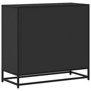 Schwarzes Bücherregal 80,5 cm