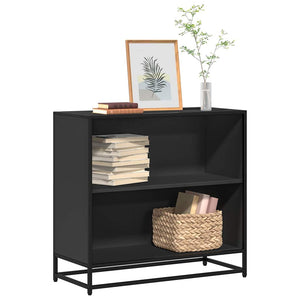 Schwarzes Bücherregal 80,5 cm