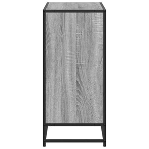 Bücherschrank Grau Sonoma 80cm
