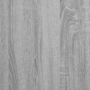 Bücherschrank Grau Sonoma 80cm