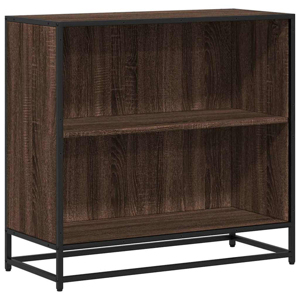 Bücherschrank Braun Eichenoptik