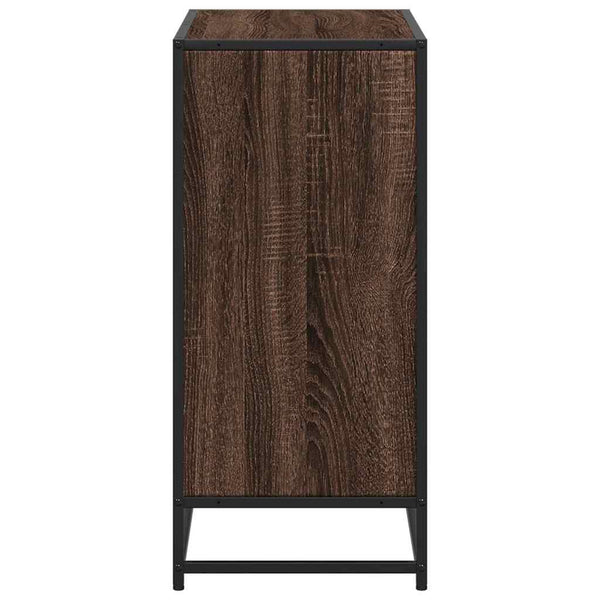 Bücherschrank Braun Eichenoptik