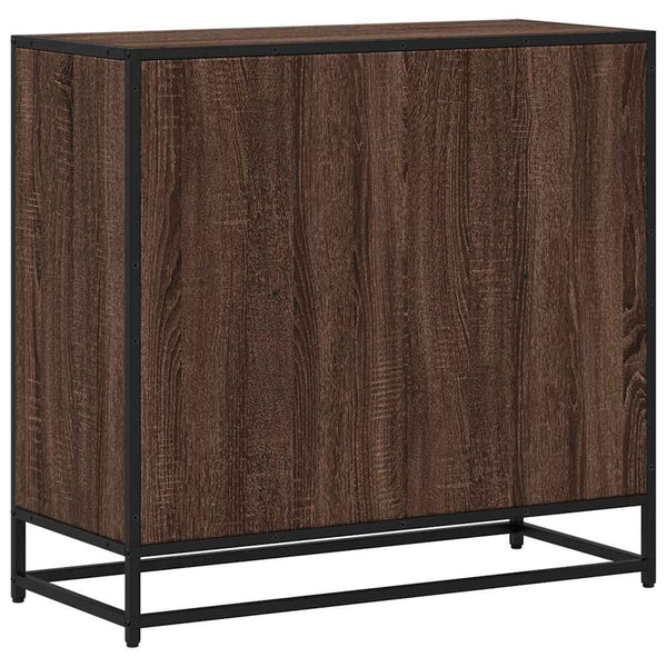 Bücherschrank Braun Eichenoptik