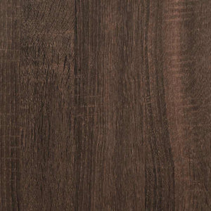 Bücherschrank Braun Eichenoptik