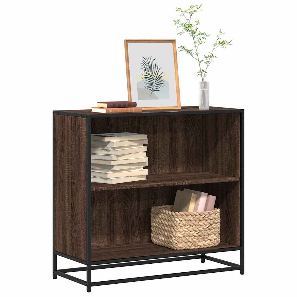 Bücherschrank Braun Eichenoptik