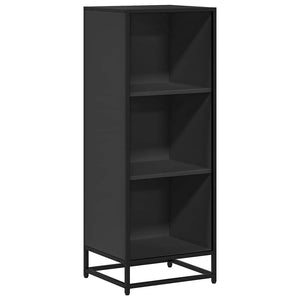 Schwarzes Bücherregal 40x35x107,5 cm