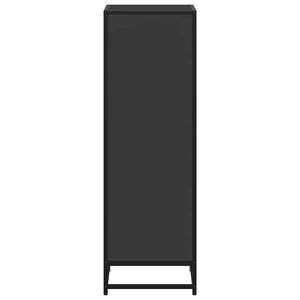 Schwarzes Bücherregal 40x35x107,5 cm