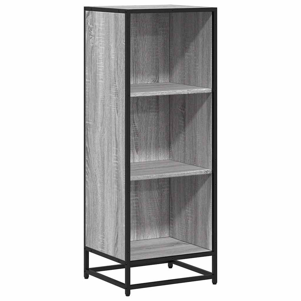 vidaXL Sonoma Grey Bookcase 40x35x107.5 cm Engineered Wood