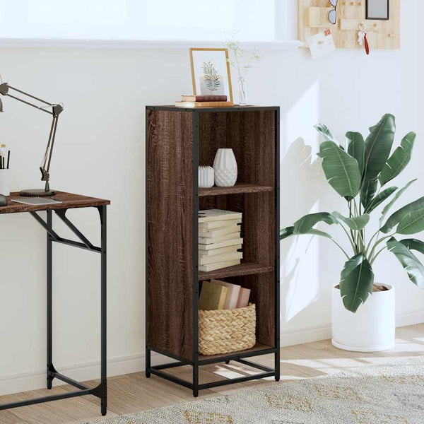 Bücherregal Braun Eichenoptik 107,5cm