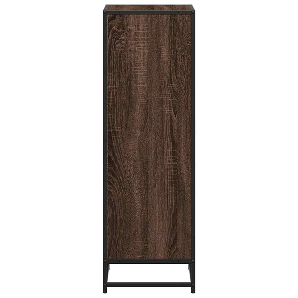 Bücherregal Braun Eichenoptik 107,5cm