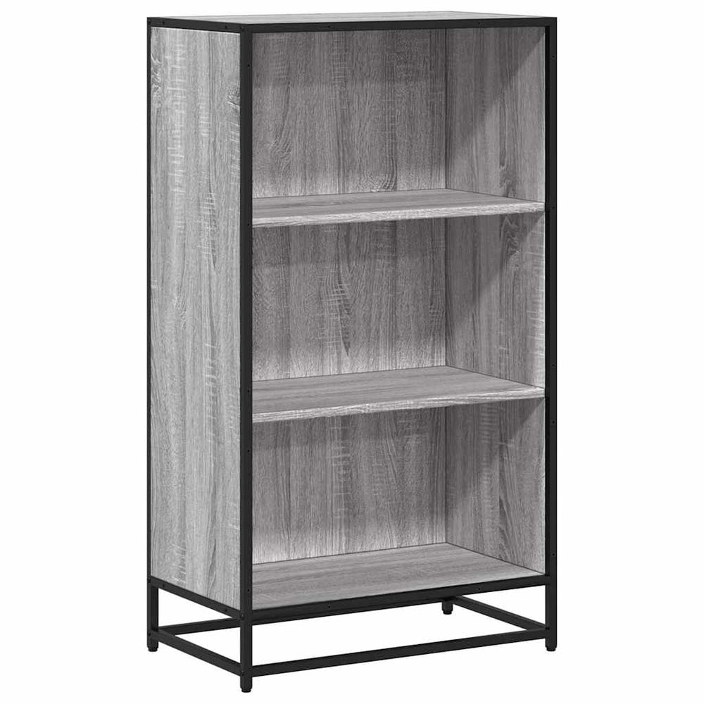 vidaXL Sonoma Grey Bookcase 60x35x107.5 cm Engineered Wood