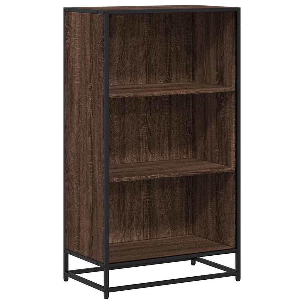 vidaXL Bookcase Brown Oak-Look 60x35x107.5 cm Engineered Wood