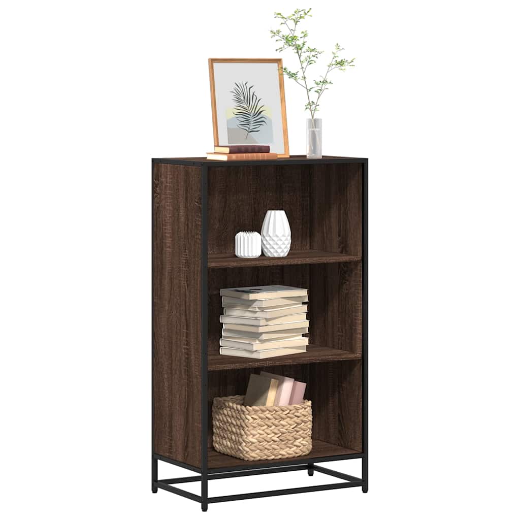 Bücherregal Braun Eichen-Optik 60x35x107,5 cm