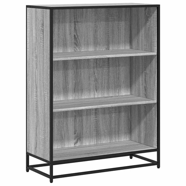 Bücherregal Grau Sonoma 80,5 cm