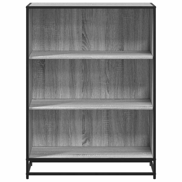 Bücherregal Grau Sonoma 80,5 cm