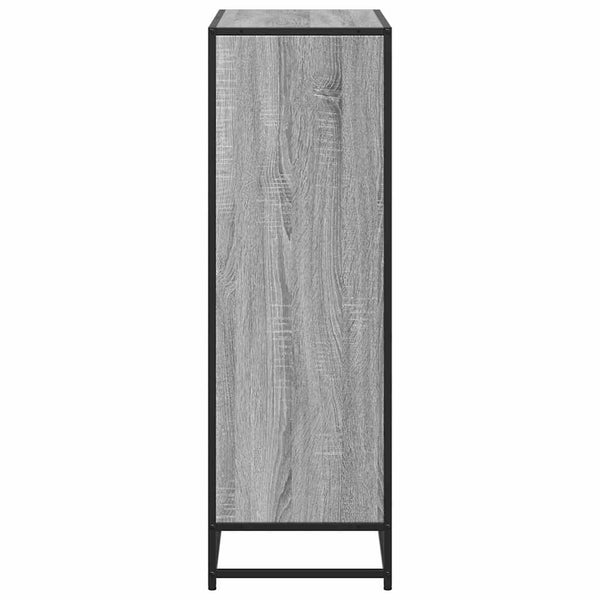 Bücherregal Grau Sonoma 80,5 cm
