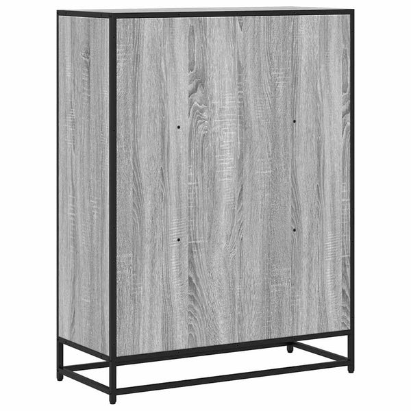 Bücherregal Grau Sonoma 80,5 cm