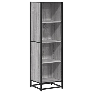 Bücherregal Grau Sonoma 40x35x139 cm