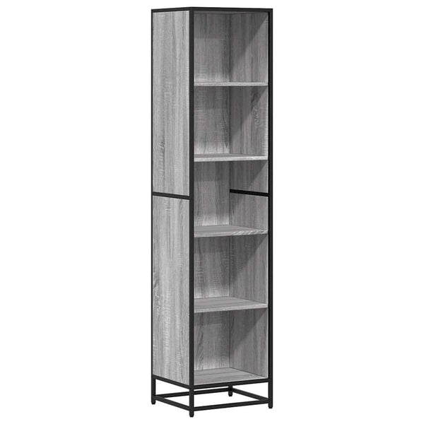 Bücherregal Grau Sonoma 40x35x170,5 cm