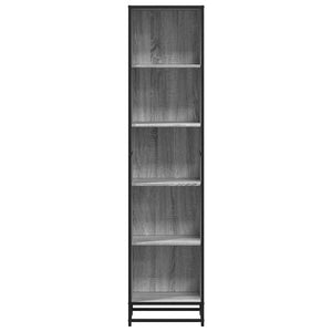 Bücherregal Grau Sonoma 40x35x170,5 cm