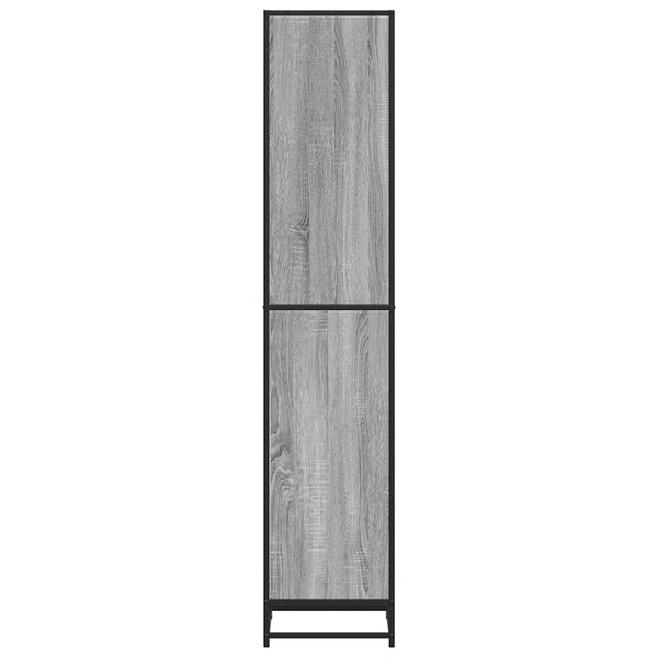 Bücherregal Grau Sonoma 40x35x170,5 cm