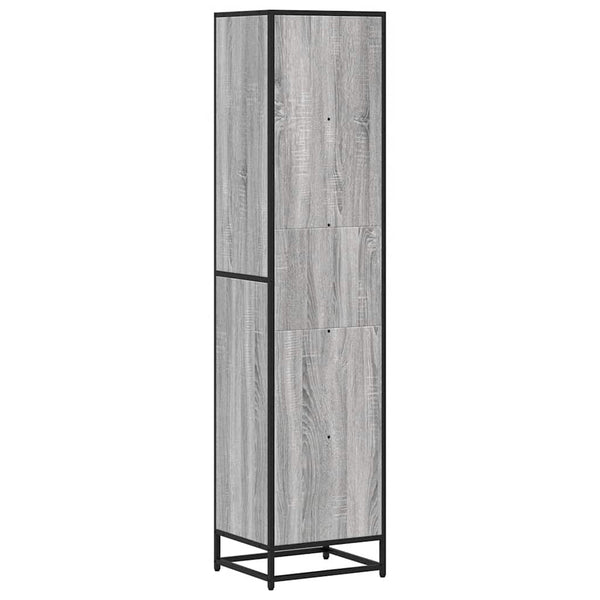 Bücherregal Grau Sonoma 40x35x170,5 cm