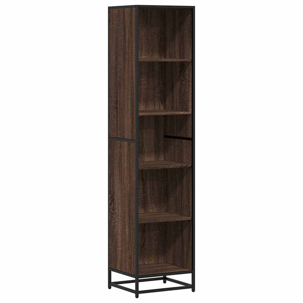 vidaXL Bookshelf Brown Oak Effect 40x35x170.5 cm Engineered Wood