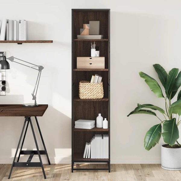 Bücherregal Braun Eichenoptik 170,5 cm