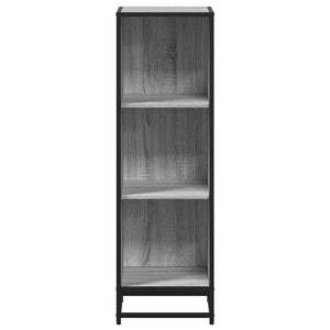 Bücherregal Grau Sonoma 107,5 cm