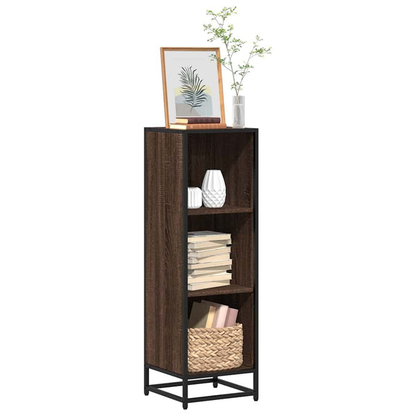 Bücherregal Braun Eichen-Optik