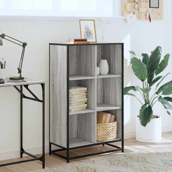 Bücherregal Grau Sonoma 65,5 cm