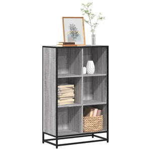 Bücherregal Grau Sonoma 65,5 cm