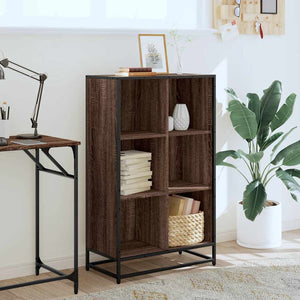 Bücherregal Braun Eichenoptik