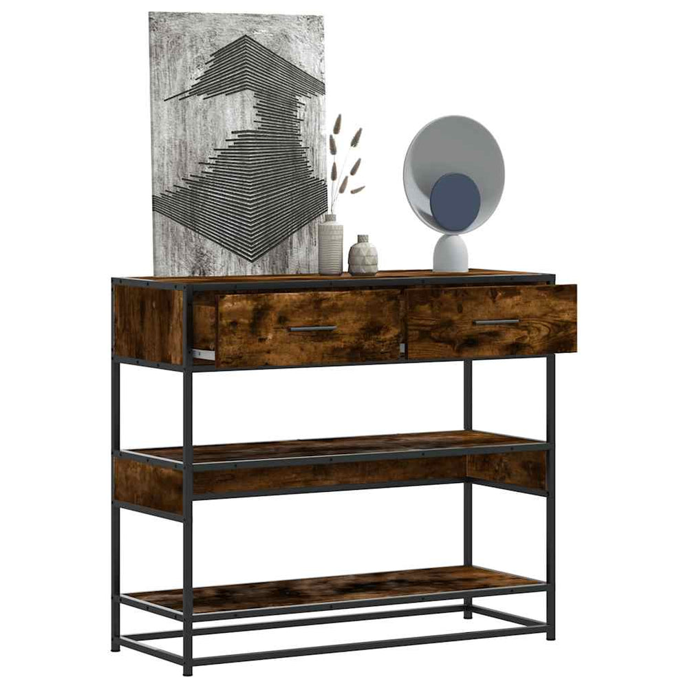 Konsolentisch Räuchereiche 90 cm