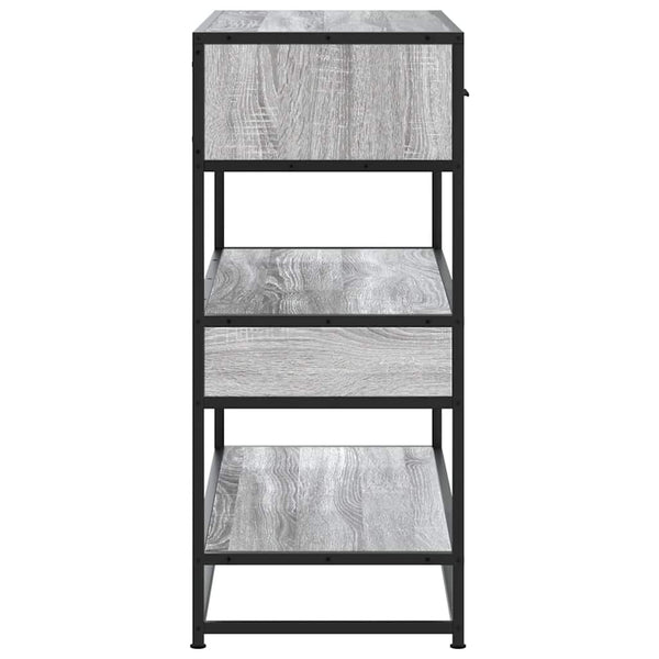 Grauer Konsolentisch Sonoma 90 cm