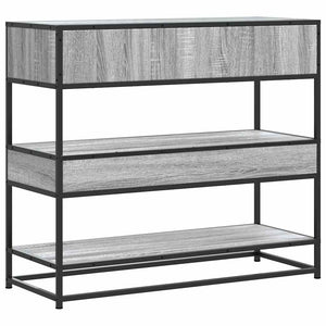 Grauer Konsolentisch Sonoma 90 cm