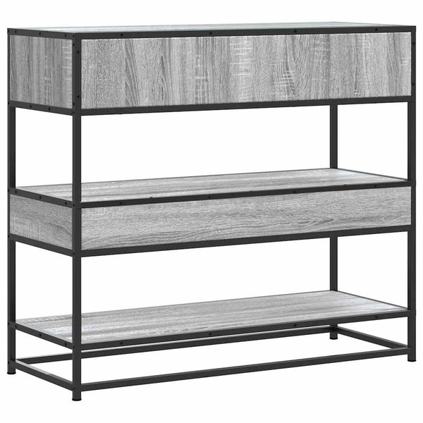 Grauer Konsolentisch Sonoma 90 cm