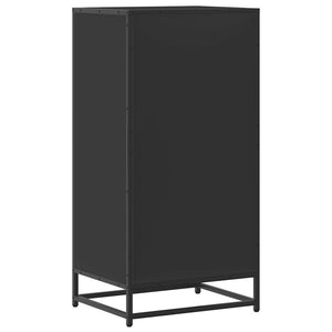 Schuhregal Schwarz Holzwerkstoff 48x97,5 cm