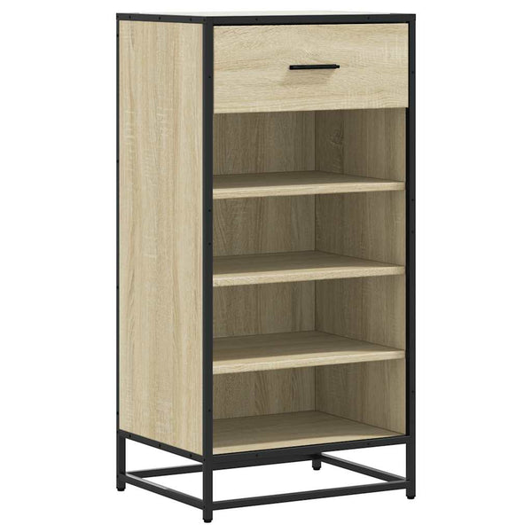 Schuhregal Sonoma Eiche 48x38x97,5 cm