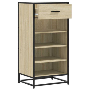 Schuhregal Sonoma Eiche 48x38x97,5 cm
